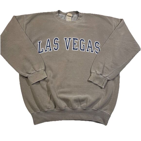 Gildan Other - Vintage Style Gildan Heavyweight Blend Tan Crewneck Sweatshirt Size Large